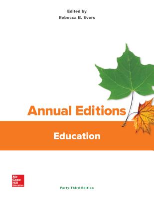 Annual Editions: Education, 43/E - Evers, Rebecca B
