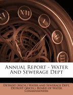 Annual Report - Water and Sewerage Dept