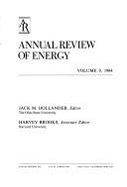 Annual Review of Energy