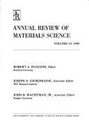 Annual Review of Materials Science - Huggins, Robert A (Editor)