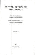 Annual Review of Psychology