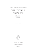 Answers I, Tome 2: Sri Chinmoy Answers, Parts 20 to 38