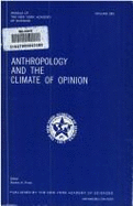 Anthropology and the Climate of Opinion