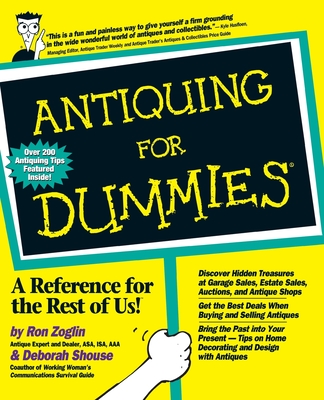 Antiquing for Dummies - Zoglin, Ron, and Shouse, Deborah