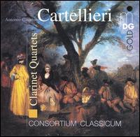 Anton Casimir Cartellieri: Clarinet Quartets, Vol. 1 - Consortium Classicum; Dieter Klcker (clarinet)