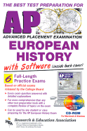 AP European History W/ CD-ROM (Rea) - The Best Test Prep for the AP Exam