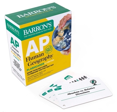 Ap Human Geography Flashcards, Fifth Edition: Up-to-Date Review: + Sorting Ring for Custom Study (Barron's Ap) - Marsh Ph.D., Meredith