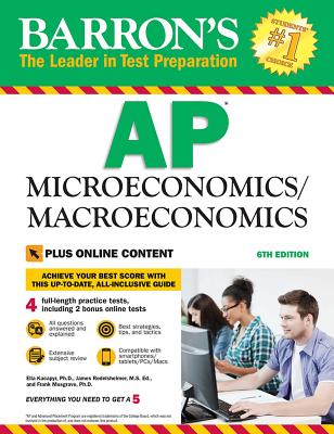 AP Microeconomics/Macroeconomics with Online Tests - Musgrave, Frank, and Kacapyr, Elia, and Redelsheimer, James