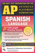 AP Spanish W/ Audio CDs (Rea) - The Best Test Prep for the AP Exam