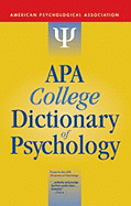 APA College Dictionary of Psychology