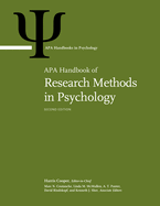 APA Handbook of Research Methods in Psychology: Volume 1: Foundations, Planning, Measures, and Psychometrics Volume 2: Research Designs: Quantitative, Qualitative, Neuropsychological, and Biological Volume 3: Data Analysis and Research Publication