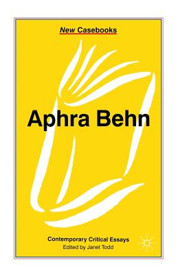 Aphra Behn - Todd, Janet