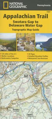 Appalachian Trail, Swatara Gap to Delaware Water Gap [pennsylvania] - National Geographic Maps - Trails Illustrated