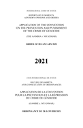 Application of the Convention on the Prevention and Punishment of the Crime of Genocide (The Gambia v. Myanmar): order of 28 January 2021