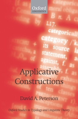 Applicative Constructions - Peterson, David A