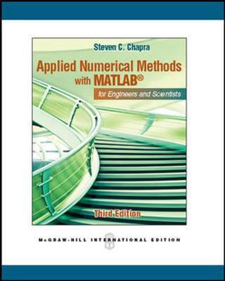 Applied Numerical Methods W/MATLAB (Int'l Ed) - Chapra, Steven