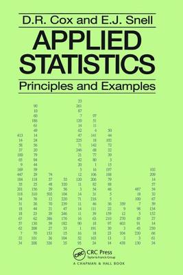 Applied Statistics - Principles and Examples - Cox, D.R.