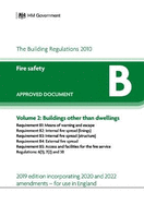 Approved Document B: Fire safety - Volume 2: Buildings other than dwellings (2019 edition incorporating 2020 and 2022 amendments)