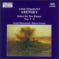 Arensky: Suites for Two Pianos - Daniel Blumenthal (piano); Robert Groslot (piano)