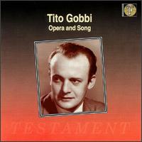 Arias and Songs - Tito Gobbi (bass); Tito Gobbi (baritone); La Scala Theater Orchestra
