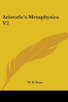 Aristotle's Metaphysics V2 - Ross, W D