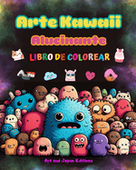 Arte kawaii alucinante - Libro de colorear - Adorables y divertidos diseos kawaii para todas las edades: Reljese y divi?rtase con esta incre?ble colecci?n kawaii para colorear