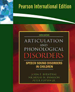Articulation and Phonological Disorders.