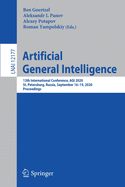 Artificial General Intelligence: 13th International Conference, Agi 2020, St. Petersburg, Russia, September 16-19, 2020, Proceedings