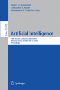 Artificial Intelligence: 18th Russian Conference, Rcai 2020, Moscow, Russia, October 10-16, 2020, Proceedings