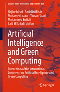 Artificial Intelligence and Green Computing: Proceedings of the International Conference on Artificial Intelligence and Green Computing