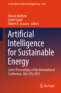 Artificial Intelligence for Sustainable Energy: Select Proceedings of the International Conference, GEn-CITy 2023