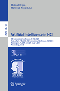 Artificial Intelligence in HCI: 5th International Conference, AI-HCI 2024, Held as Part of the 26th HCI International Conference, HCII 2024, Washington, DC, USA, June 29-July 4, 2024, Proceedings, Part II