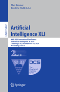 Artificial Intelligence XLI: 44th SGAI International Conference on Artificial Intelligence, AI 2024, Cambridge, UK, December 17-19, 2024, Proceedings, Part II