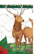 Artist House Realistic coloring book: An Adult Coloring Book with a lot of animals waiting for you to coloring it. Cat, Dogs, Eagle, Deer and more!