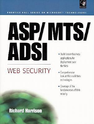 ASP, MTS, ADSI Web Security - Harrison, Richard