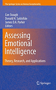 Assessing Emotional Intelligence: Theory, Research, and Applications