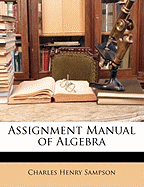 Assignment Manual of Algebra