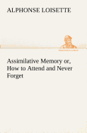 Assimilative Memory or, How to Attend and Never Forget