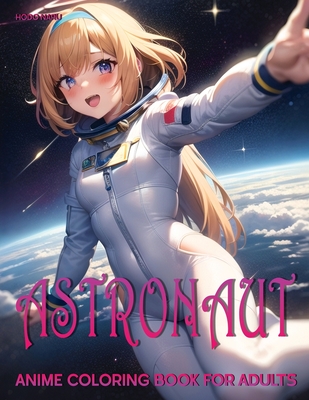 Astronaut: Anime Coloring Book for Adults - Naru, Hodo