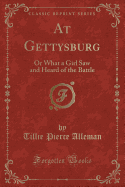At Gettysburg: Or What a Girl Saw and Heard of the Battle (Classic Reprint)