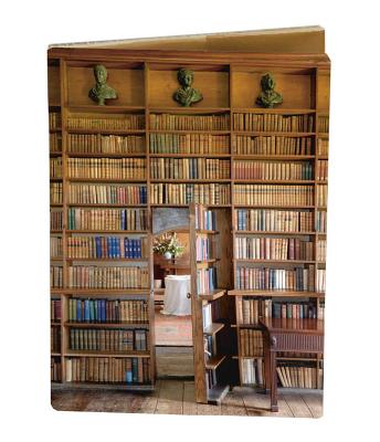 At Home with Books Wallet Notecards - To Be Announced