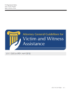 Attorney General Guidelines for Victim and Witness Assistance