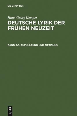 Aufklarung Und Pietismus - Kemper, Hans-Georg