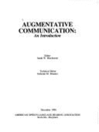 Augmentative Communication: An Introduction - Blackstone, Sarah W