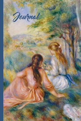 Auguste Renoir Girls in the Meadow Vintage Art Journal - Epic Love Books