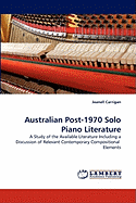 Australian Post-1970 Solo Piano Literature