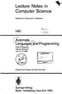 Automata, Languages, and Programming: Ninth Colloquium, Aarhus, Denmark, July 12-16, 1982 - Nielsen, M