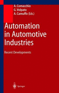 Automation in Automotive Industries: Recent Developments