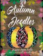 Autumn Doodles Coloring Book