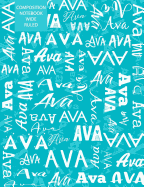 Ava Composition Notebook Wide Ruled